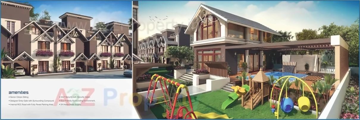 3D Elevation of real estate project Shree Siddheshwer Holy Home located at Sayajipura, Vadodara, Gujarat