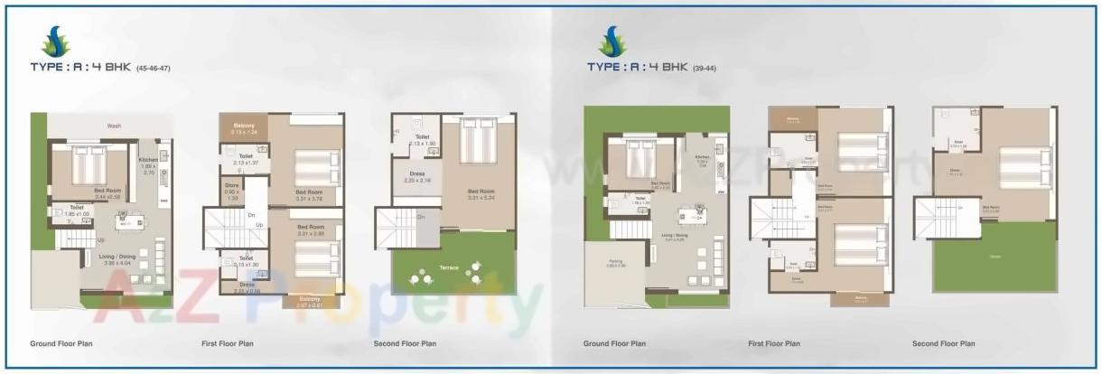 Layout of real estate project Shree Siddheshwer Holy Home located at Sayajipura, Vadodara, Gujarat