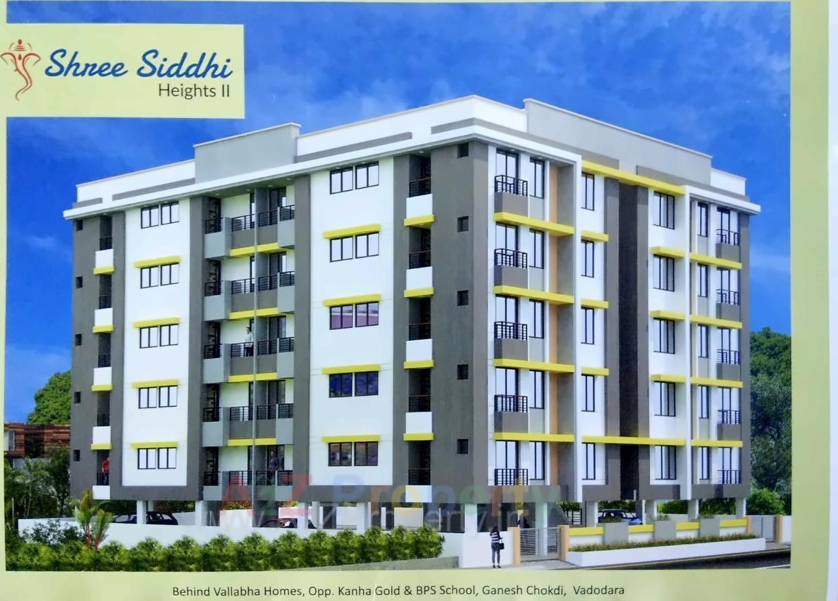 3D Elevation of real estate project Shree Siddhi Heights located at Danteshwar, Vadodara, Gujarat