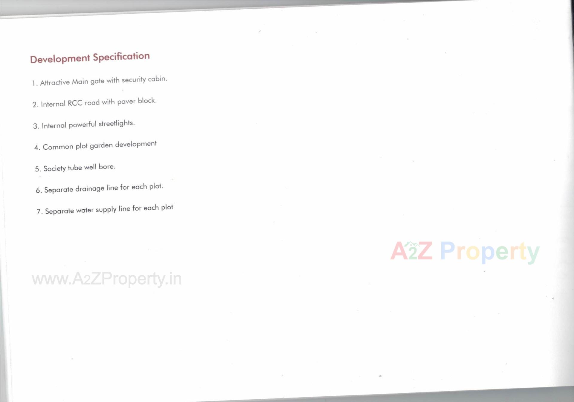  of real estate project Shree Siddhivinayak Bunglows located at Karjan, Vadodara, Gujarat