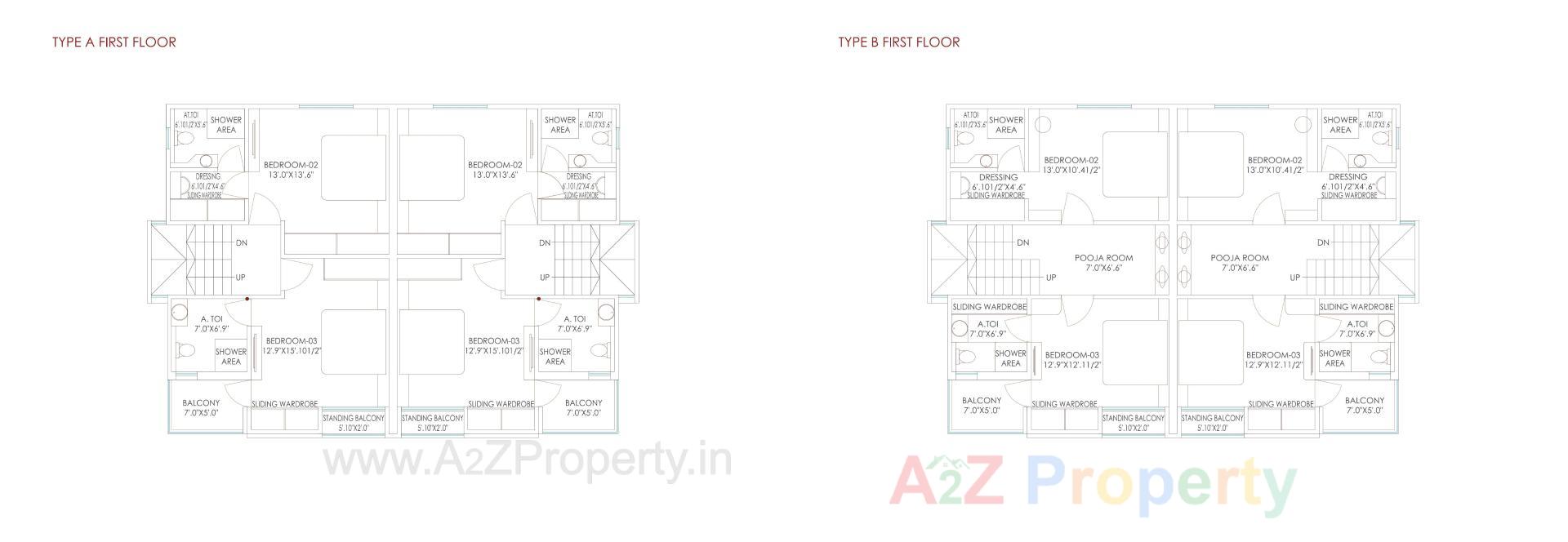 Layout of real estate project Shree Siddhivinayak Bunglows located at Karjan, Vadodara, Gujarat