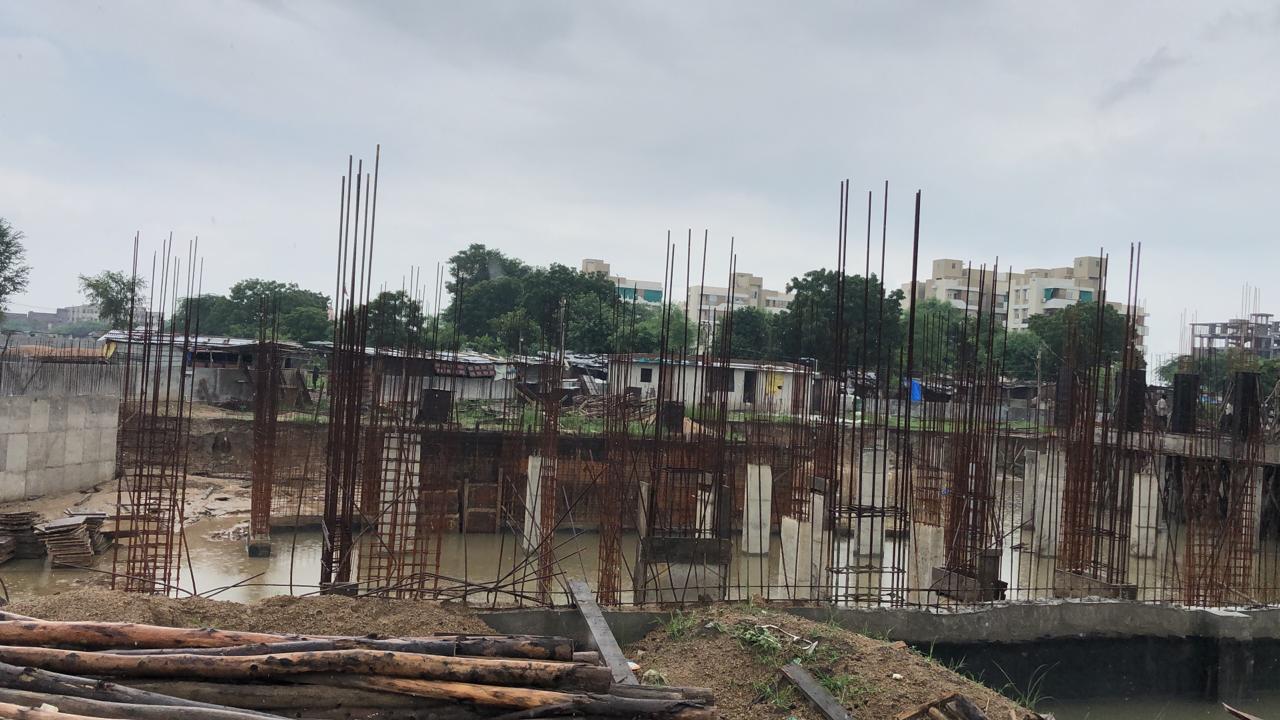 194760_const of real estate project Shree Siddhnath Paradise located at Bapod, Vadodara, Gujarat