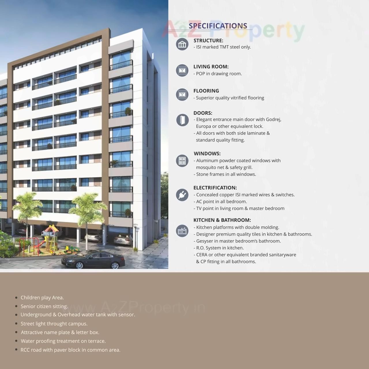  of real estate project Shree Siddhnath Park located at Vadodara, Vadodara, Gujarat