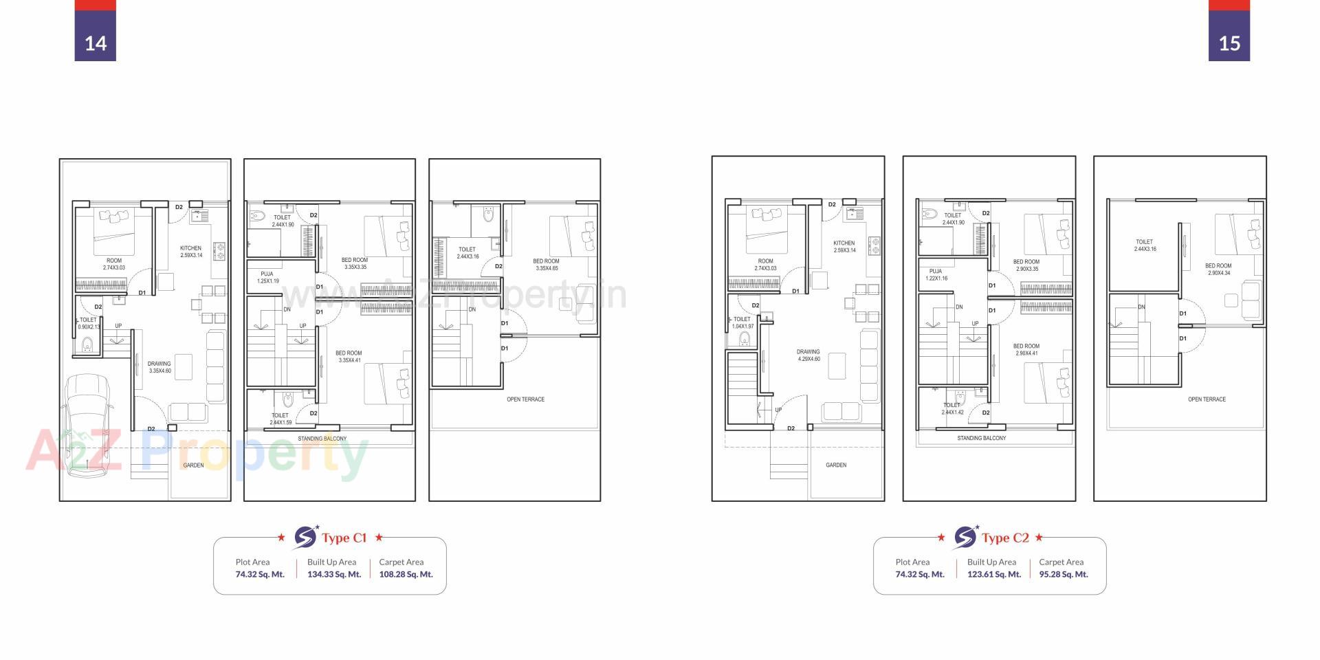 Layout of real estate project Shree Siddhnath Prime Plus located at Kapurai, Vadodara, Gujarat