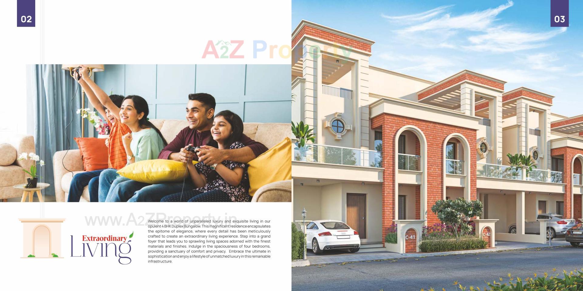 3D Elevation of real estate project Shree Siddhnath Primero located at Tarsali, Vadodara, Gujarat