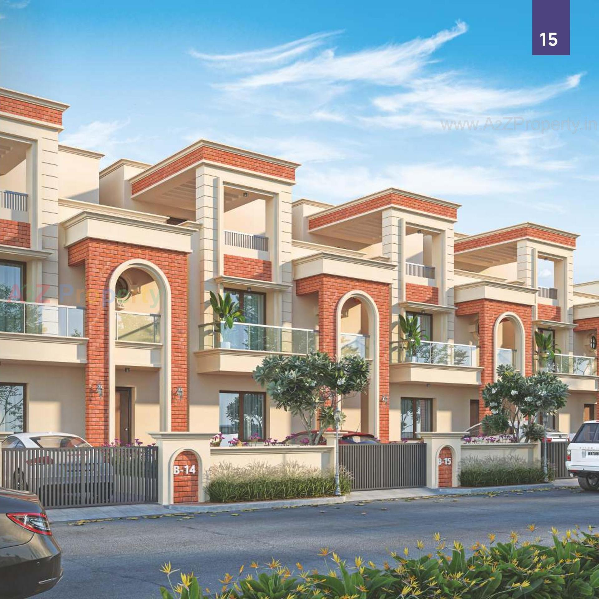 3D Elevation of real estate project Shree Siddhnath Primero located at Tarsali, Vadodara, Gujarat