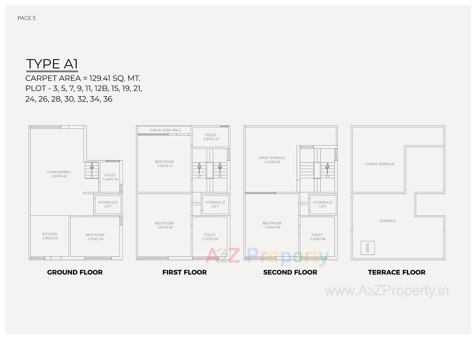  of real estate project Shree Siddhnath Prospero located at Ankhol, Vadodara, Gujarat