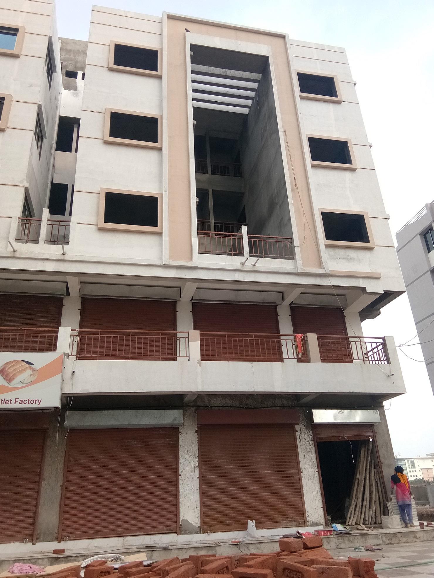 197989_const of real estate project Shree Swaminarayan Niketan located at Bapod, Vadodara, Gujarat