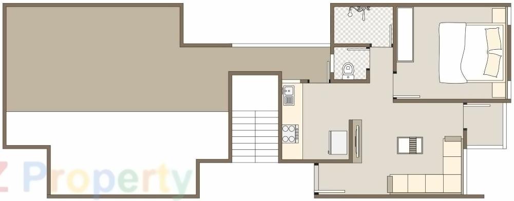 Layout of real estate project Shree Swaminarayan Niketan located at Bapod, Vadodara, Gujarat