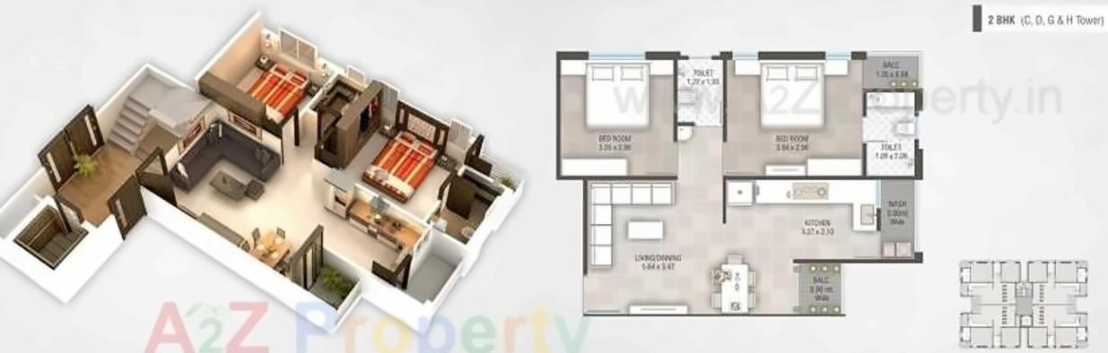 Layout of real estate project Shree Swaminarayan Park located at Bapod, Vadodara, Gujarat