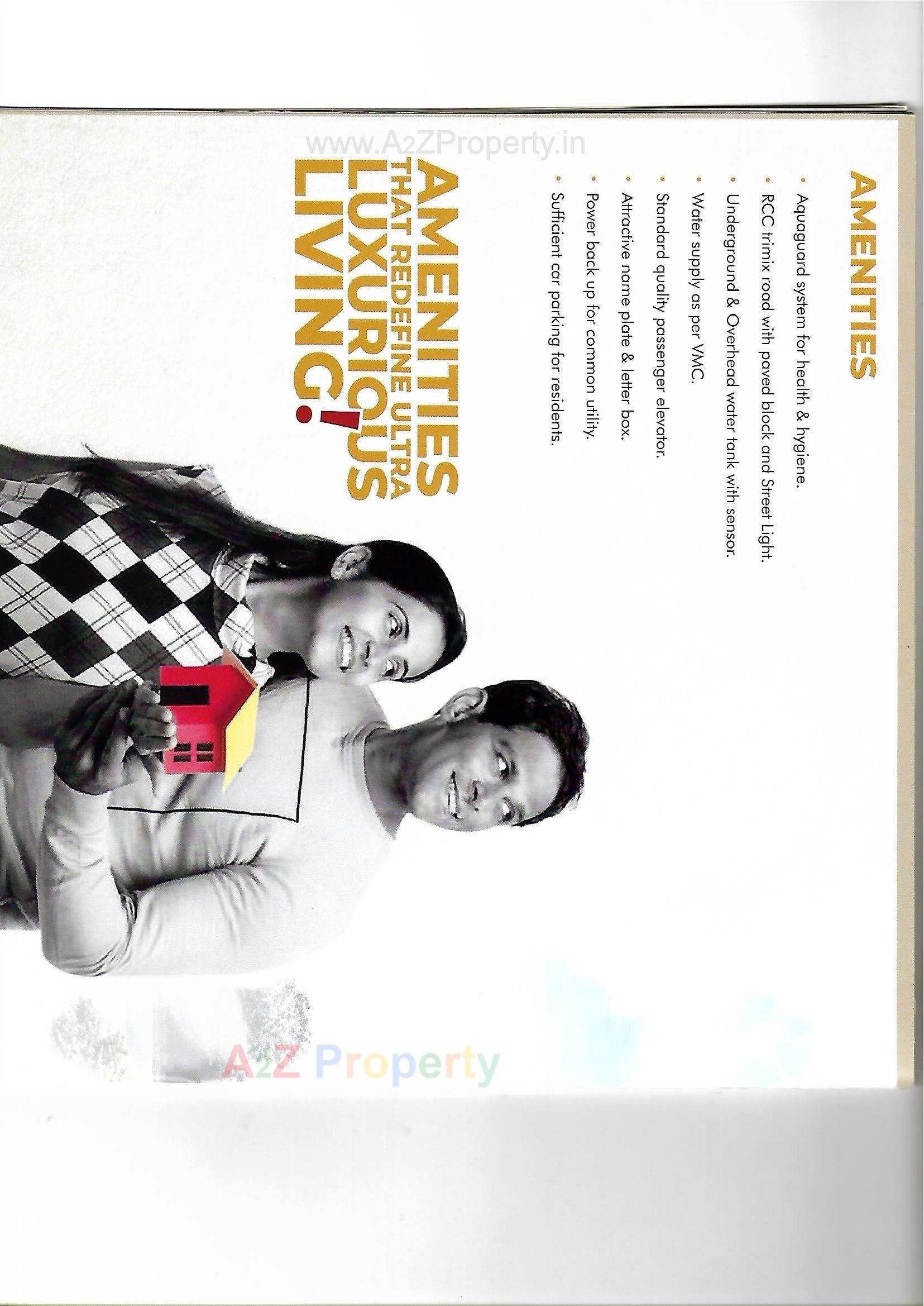  of real estate project Shree Vrajdham Residency located at Manjalpur, Vadodara, Gujarat