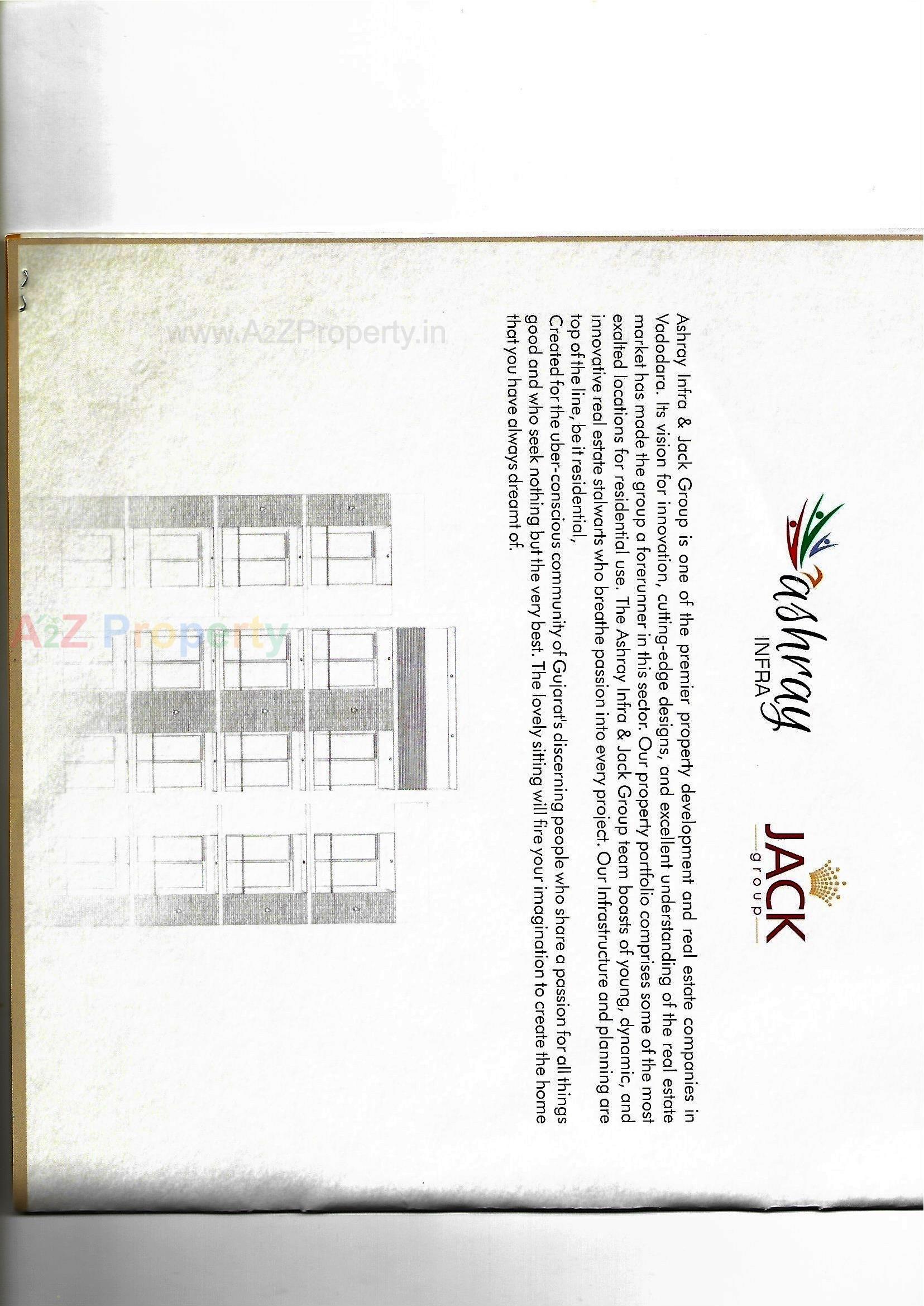  of real estate project Shree Vrajdham Residency located at Manjalpur, Vadodara, Gujarat