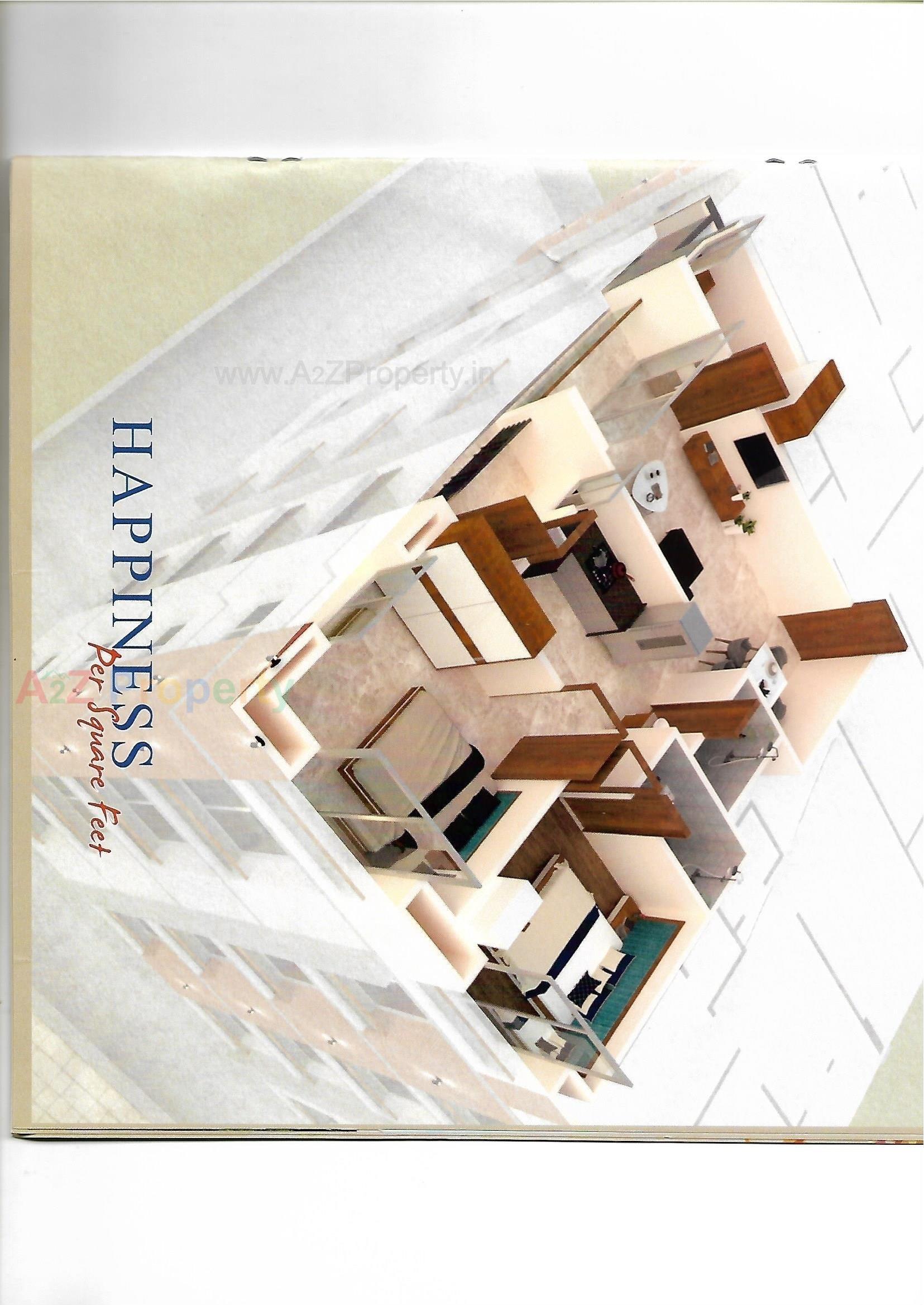 Layout of real estate project Shree Vrajdham Residency located at Manjalpur, Vadodara, Gujarat