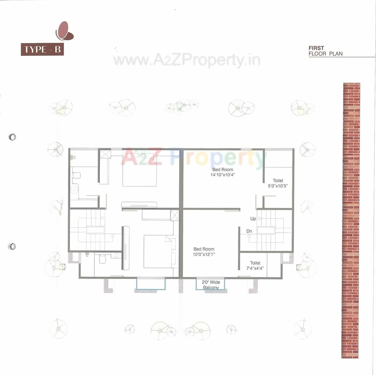 Layout of real estate project Shreeji Serenity located at Sevasi, Vadodara, Gujarat
