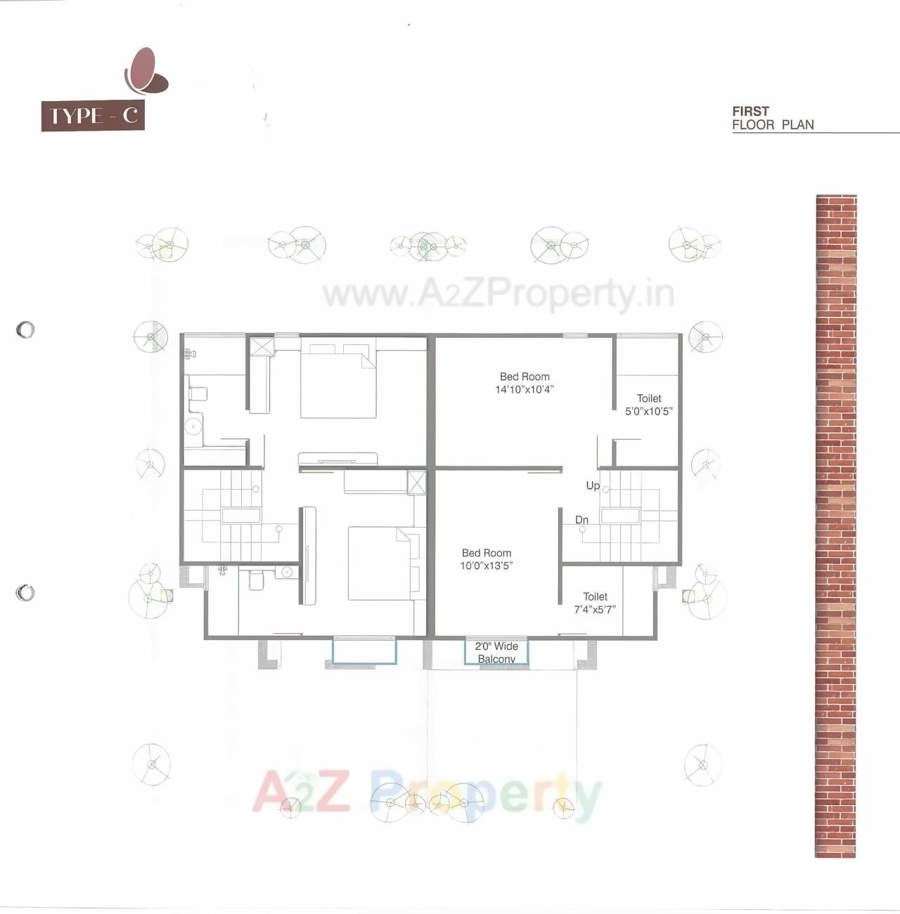 Layout of real estate project Shreeji Serenity located at Sevasi, Vadodara, Gujarat