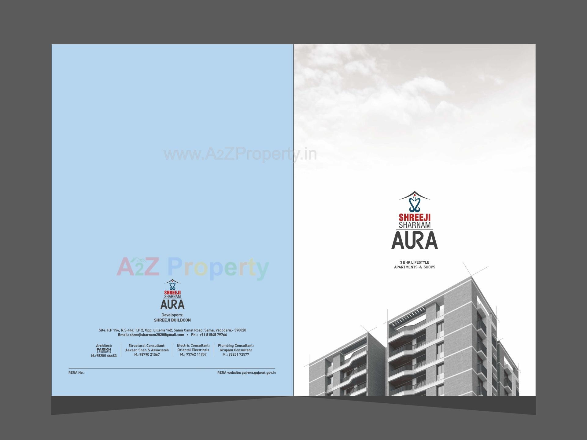  of real estate project Shreeji Sharnam Aura located at Sama, Vadodara, Gujarat