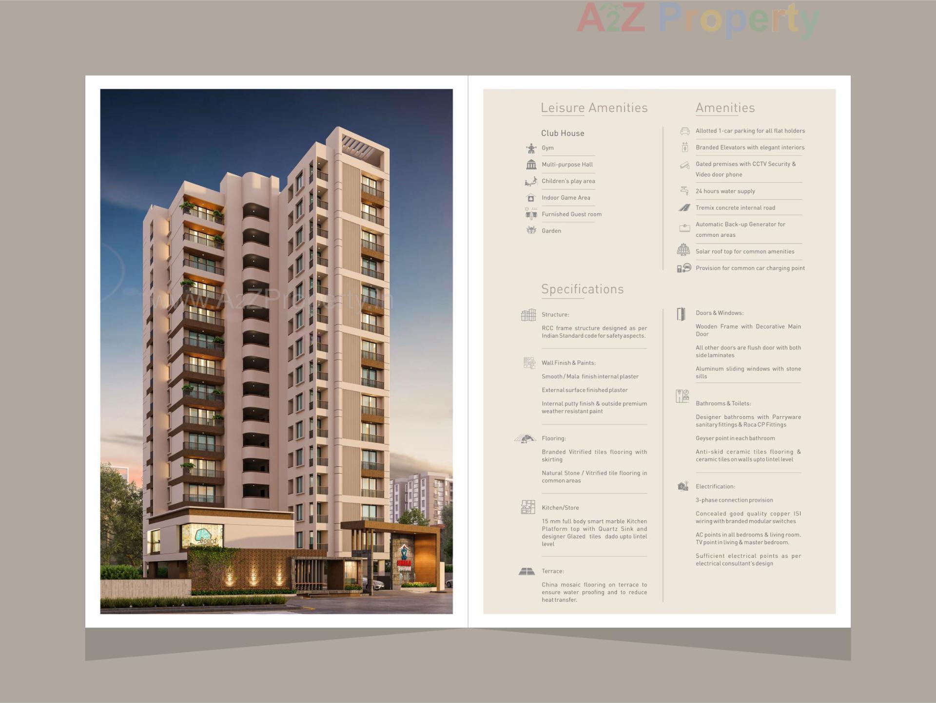  of real estate project Shreeji Sharnam located at Sama, Vadodara, Gujarat