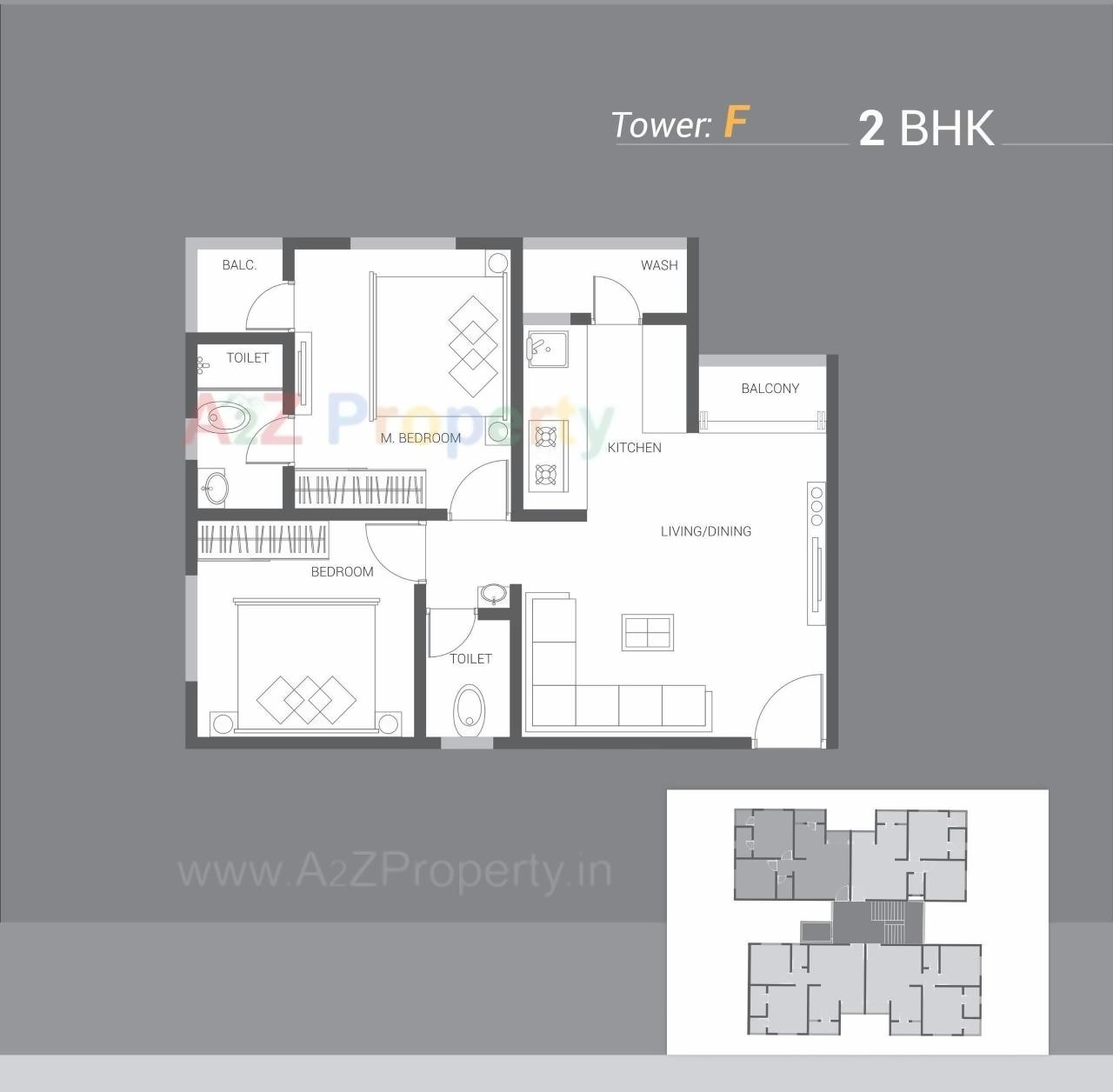 Layout of real estate project Shreeji Vandan located at Bapod, Vadodara, Gujarat