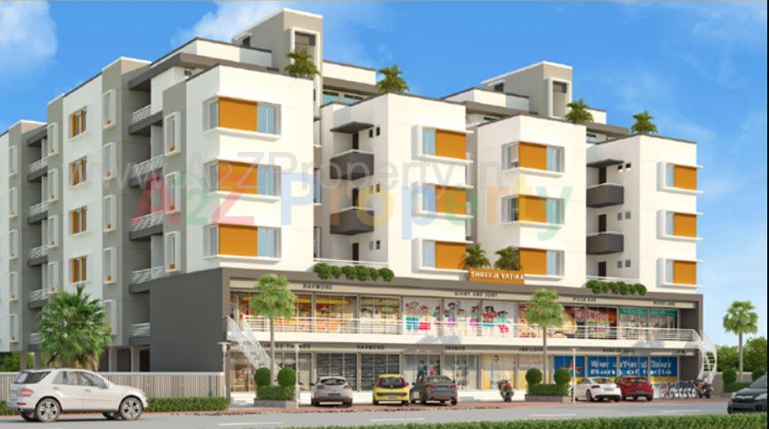 3D Elevation of real estate project Shreeji Vatika located at Bhayli, Vadodara, Gujarat