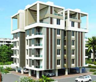 Elevation of real estate project Shreejisamruddhi located at Sevasi, Vadodara, Gujarat