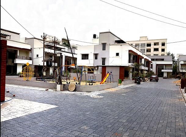 90158_const of real estate project Shreekunj Greens located at Gotri, Vadodara, Gujarat