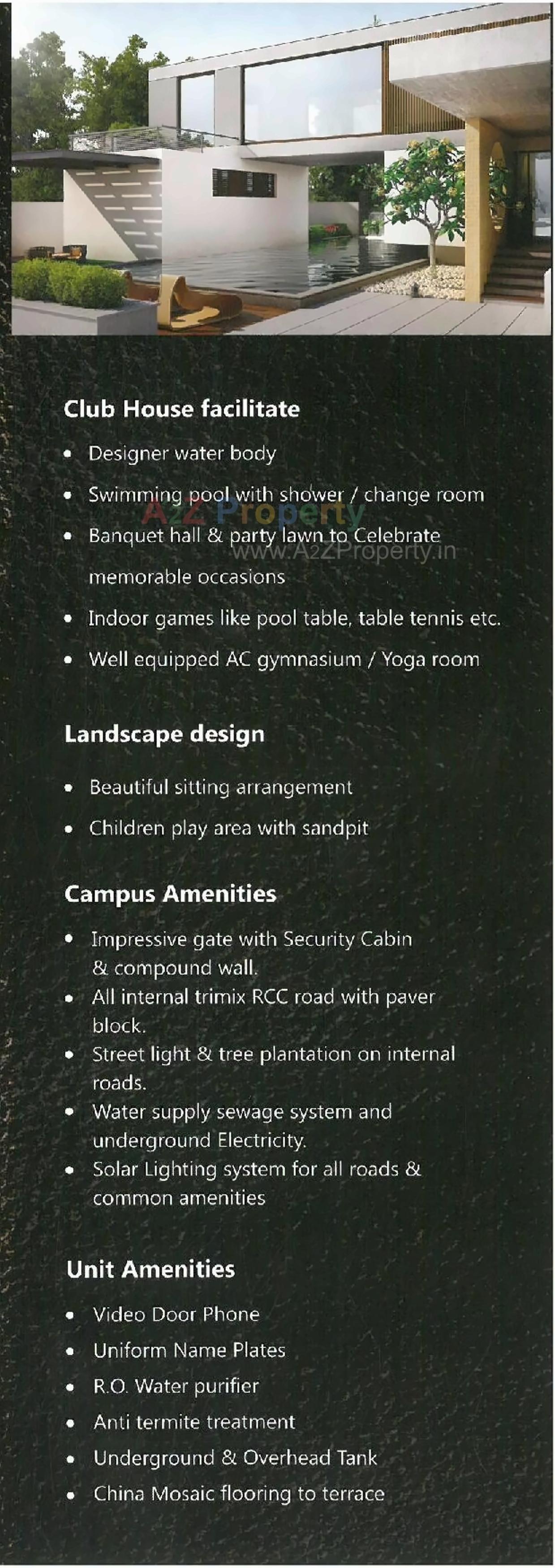 Amenities of Shreekunj Greens