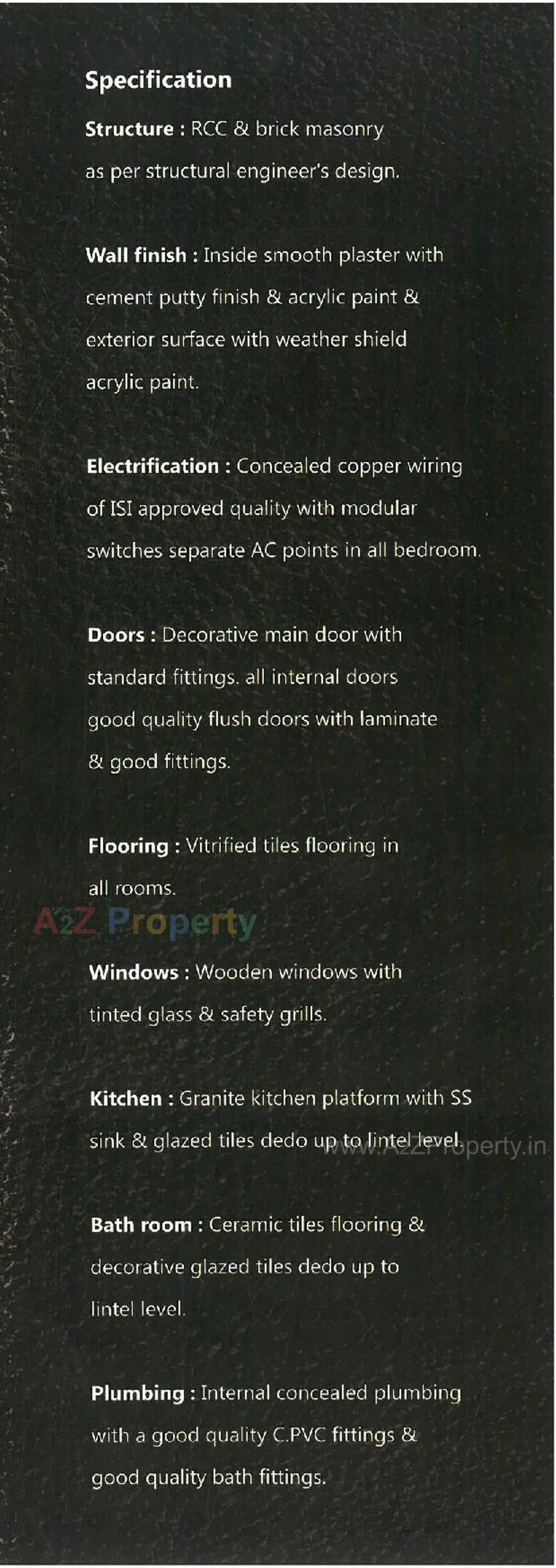 Project Specifications