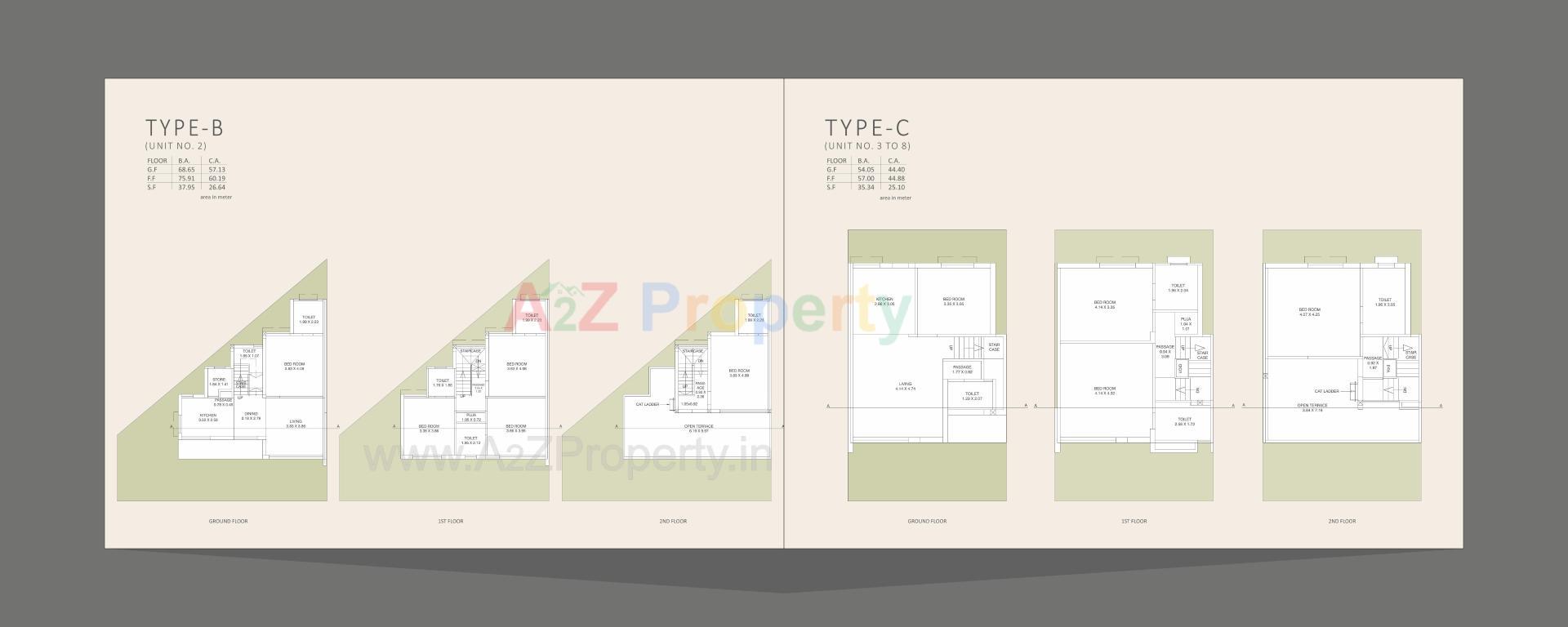Layout of real estate project Shreenath Arise located at Kapurai, Vadodara, Gujarat