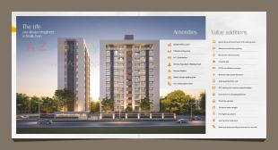 Elevation of real estate project Shreenath Heights Ii located at Chhani, Vadodara, Gujarat