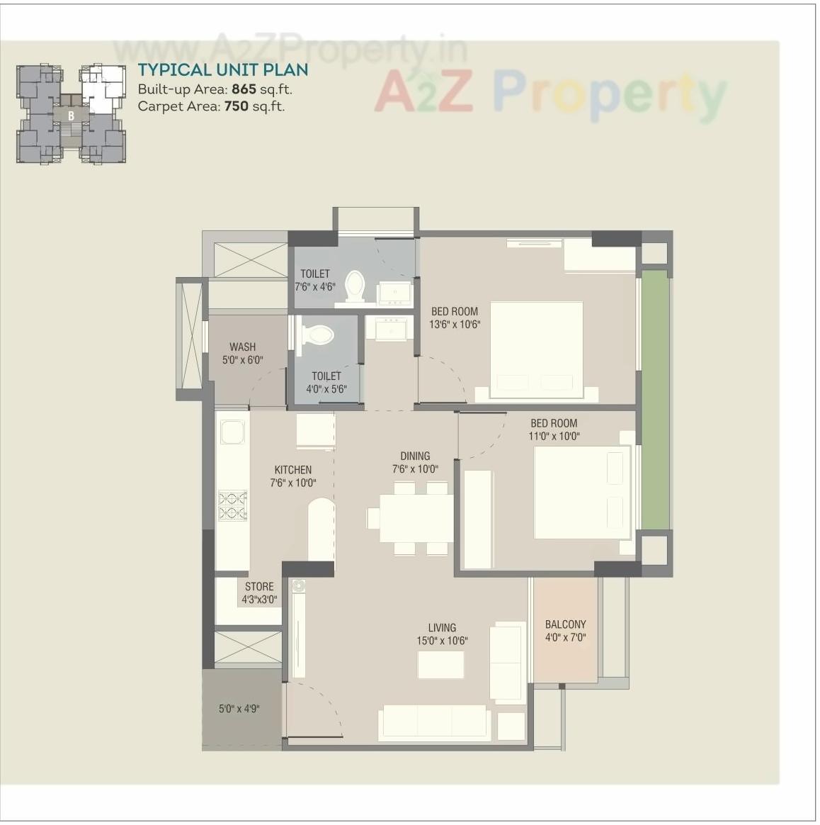 Layout of real estate project Shreenath Heights located at Sama, Vadodara, Gujarat