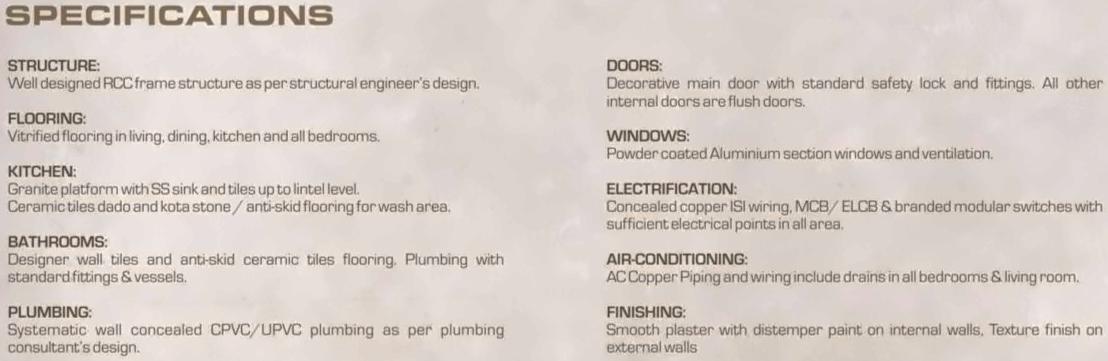 Project Specifications