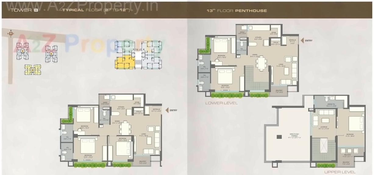 Layout of real estate project Shreenath Shaligram located at Atladra, Vadodara, Gujarat