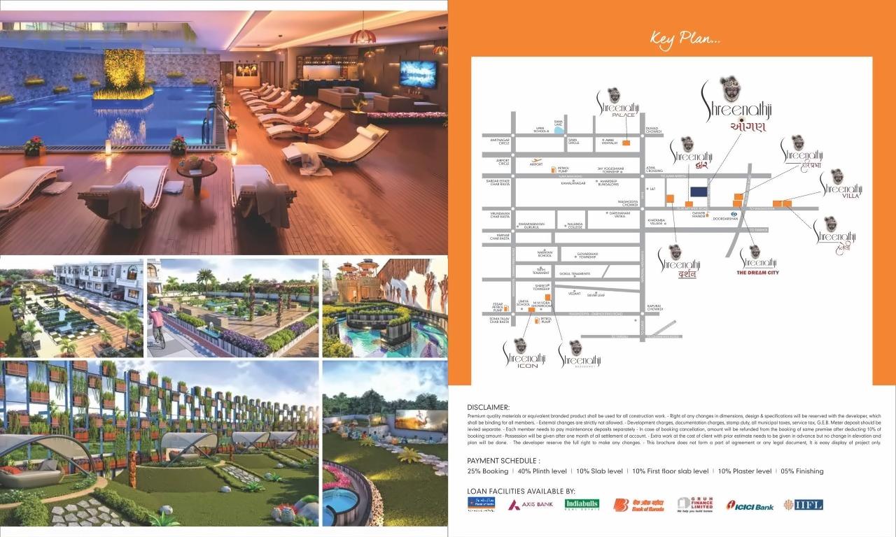  of real estate project Shreenathji Aangan located at Shripor-timbi, Vadodara, Gujarat