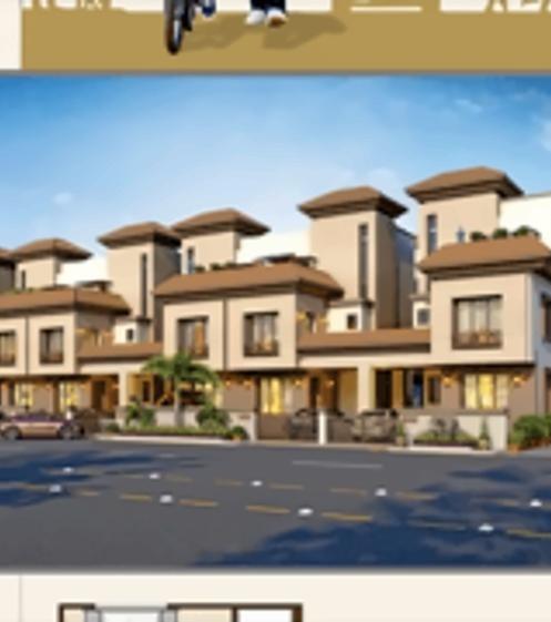 3D Elevation of real estate project Shreenathji Darshan located at Ankhol, Vadodara, Gujarat