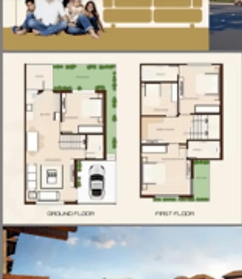 Layout of real estate project Shreenathji Darshan located at Ankhol, Vadodara, Gujarat