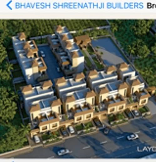 3D Elevation of real estate project Shreenathji Darshan located at Ankhol, Vadodara, Gujarat