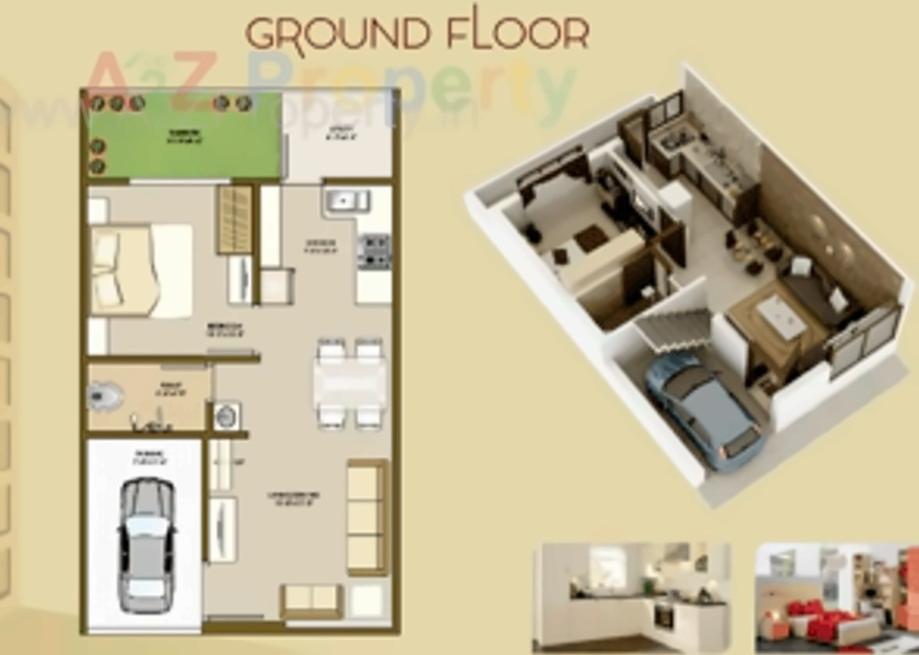 Layout of real estate project Shreenathji Dwar located at Khatamba, Vadodara, Gujarat