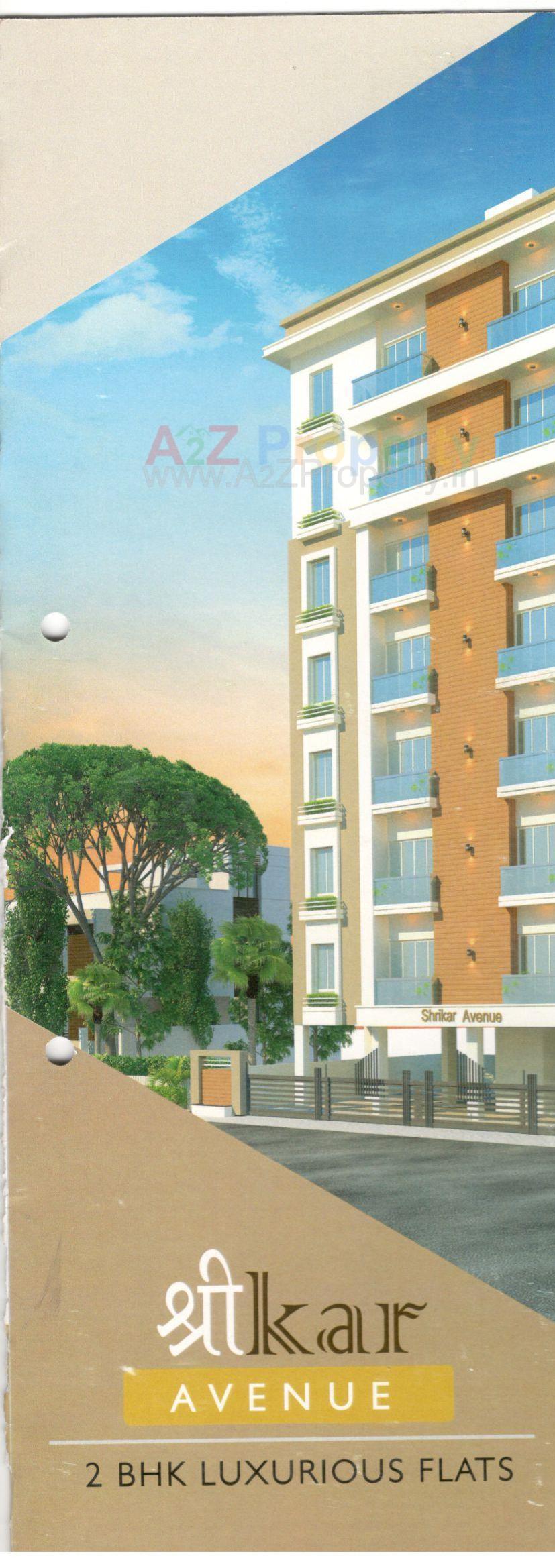 3D Elevation of real estate project Shrikar Avenue located at Sevasi, Vadodara, Gujarat
