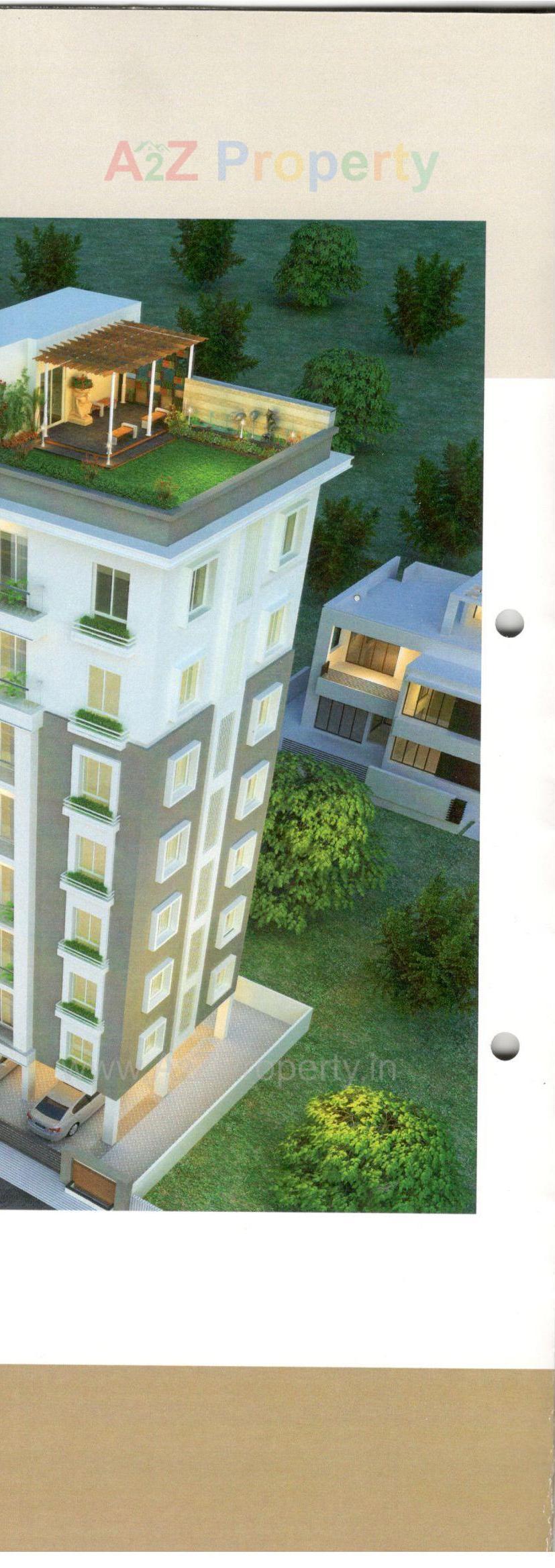 3D Elevation of real estate project Shrikar Avenue located at Sevasi, Vadodara, Gujarat