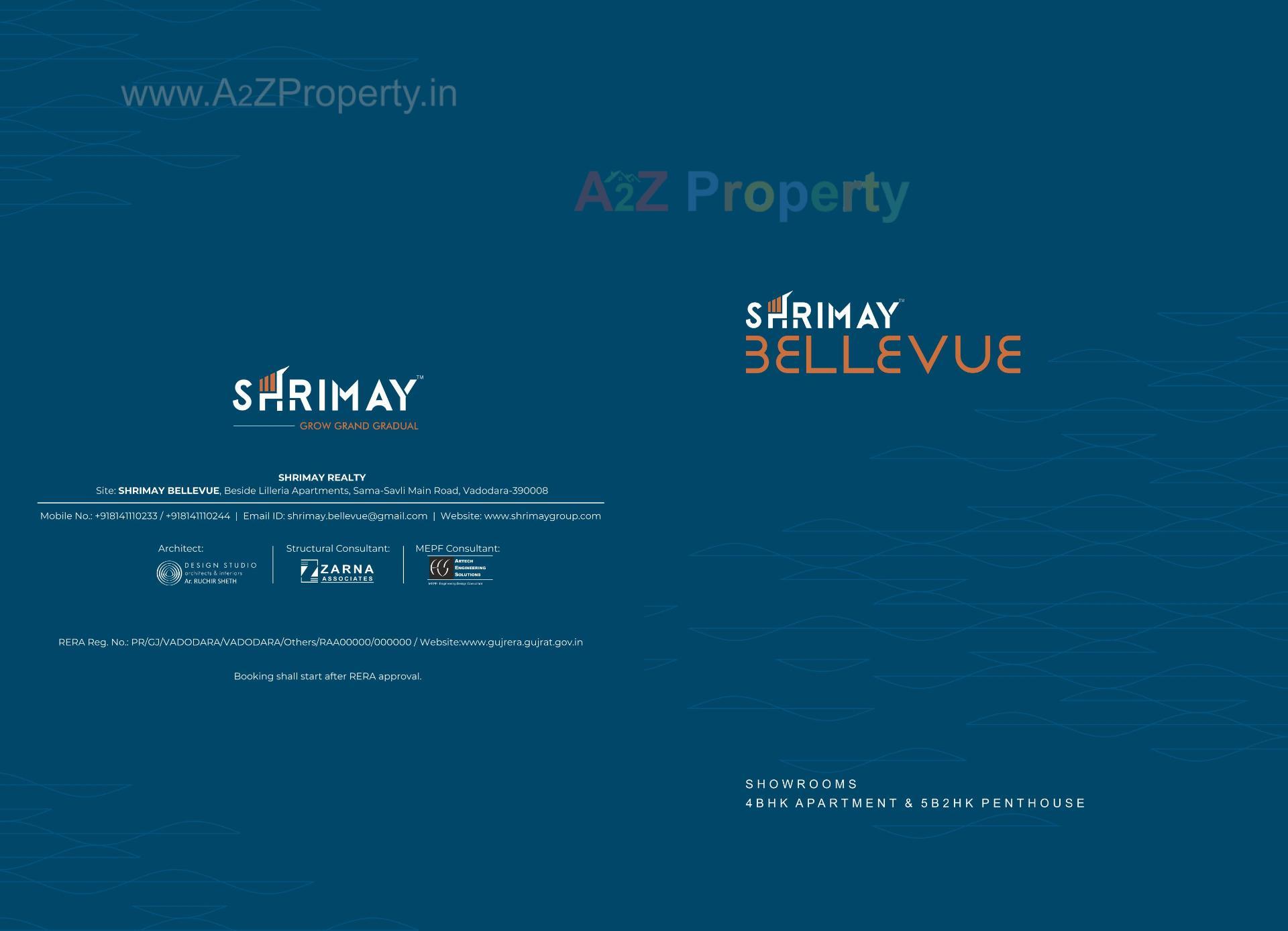  of real estate project Shrimay Bellevue located at Sama, Vadodara, Gujarat