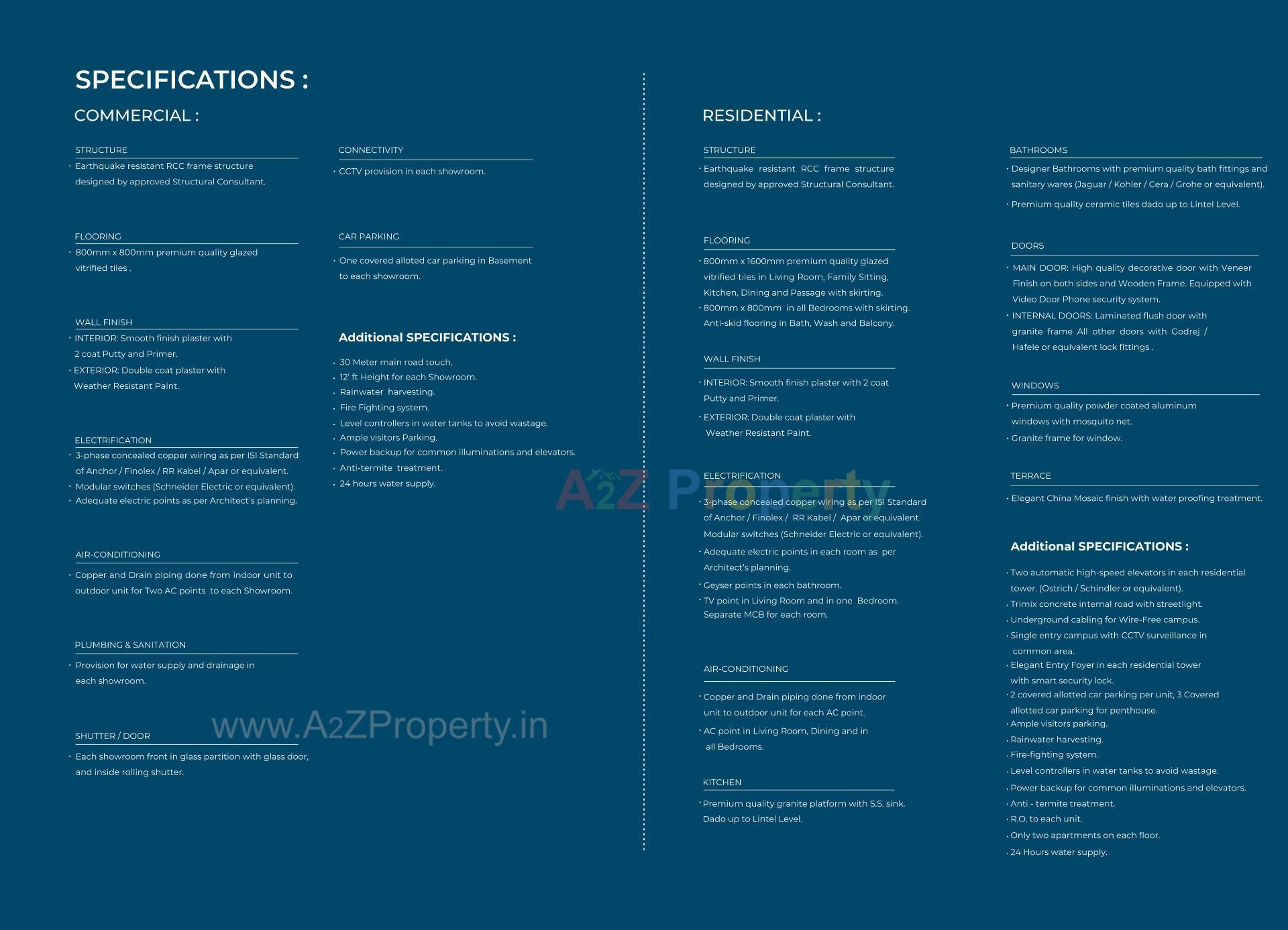  of real estate project Shrimay Bellevue located at Sama, Vadodara, Gujarat