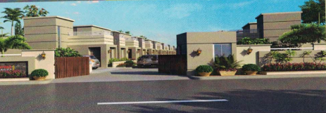 3D Elevation of real estate project Shrinivas Residency located at Ajod, Vadodara, Gujarat