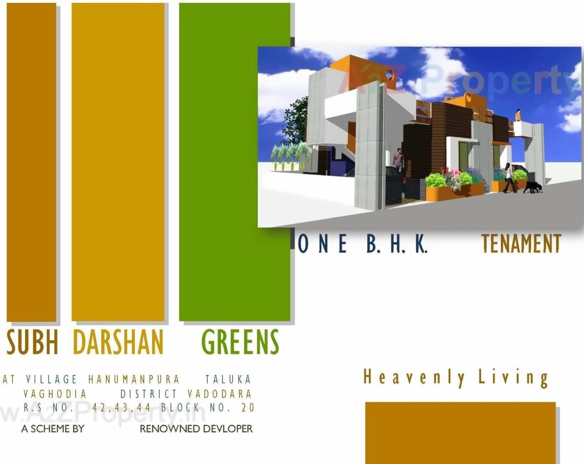  of real estate project Shubh Darshan Greens located at Hanumanpura, Vadodara, Gujarat