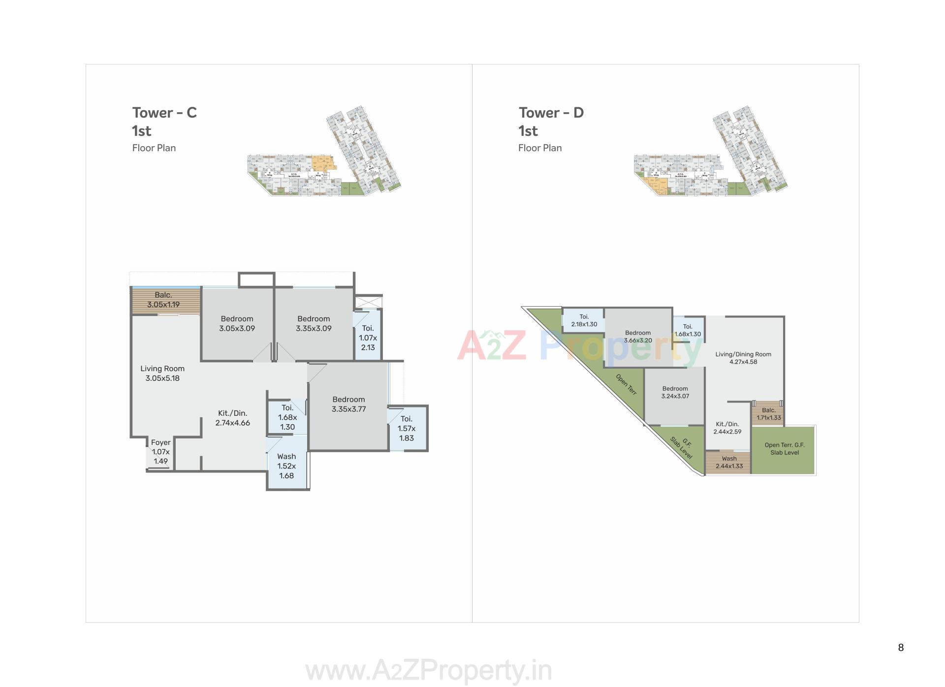 Layout of real estate project Shubh Icon located at Makarpur, Vadodara, Gujarat