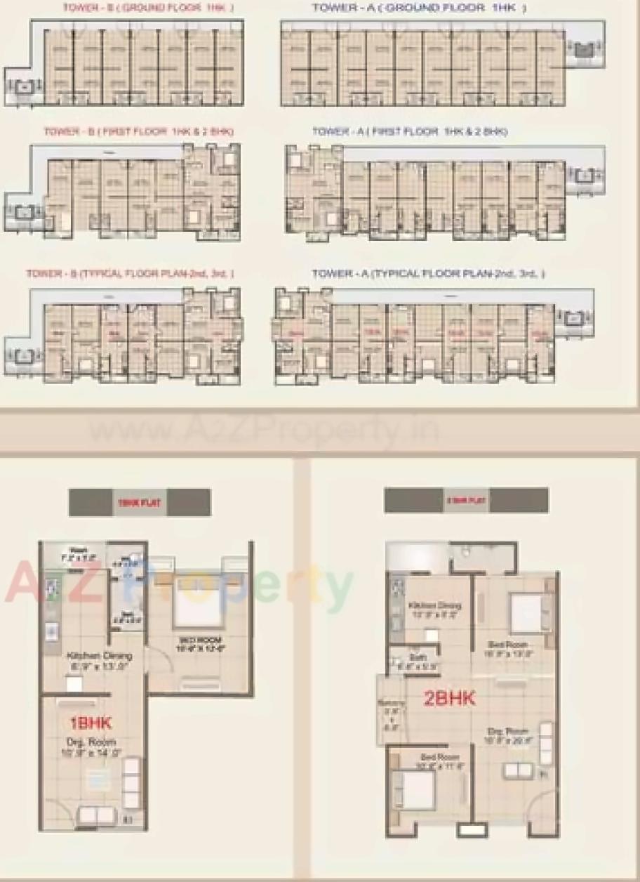 Layout of real estate project Shubh Residency located at Ratanpur, Vadodara, Gujarat