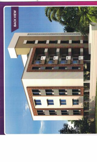 Elevation of real estate project Shubham Avenue located at Kasba, Vadodara, Gujarat