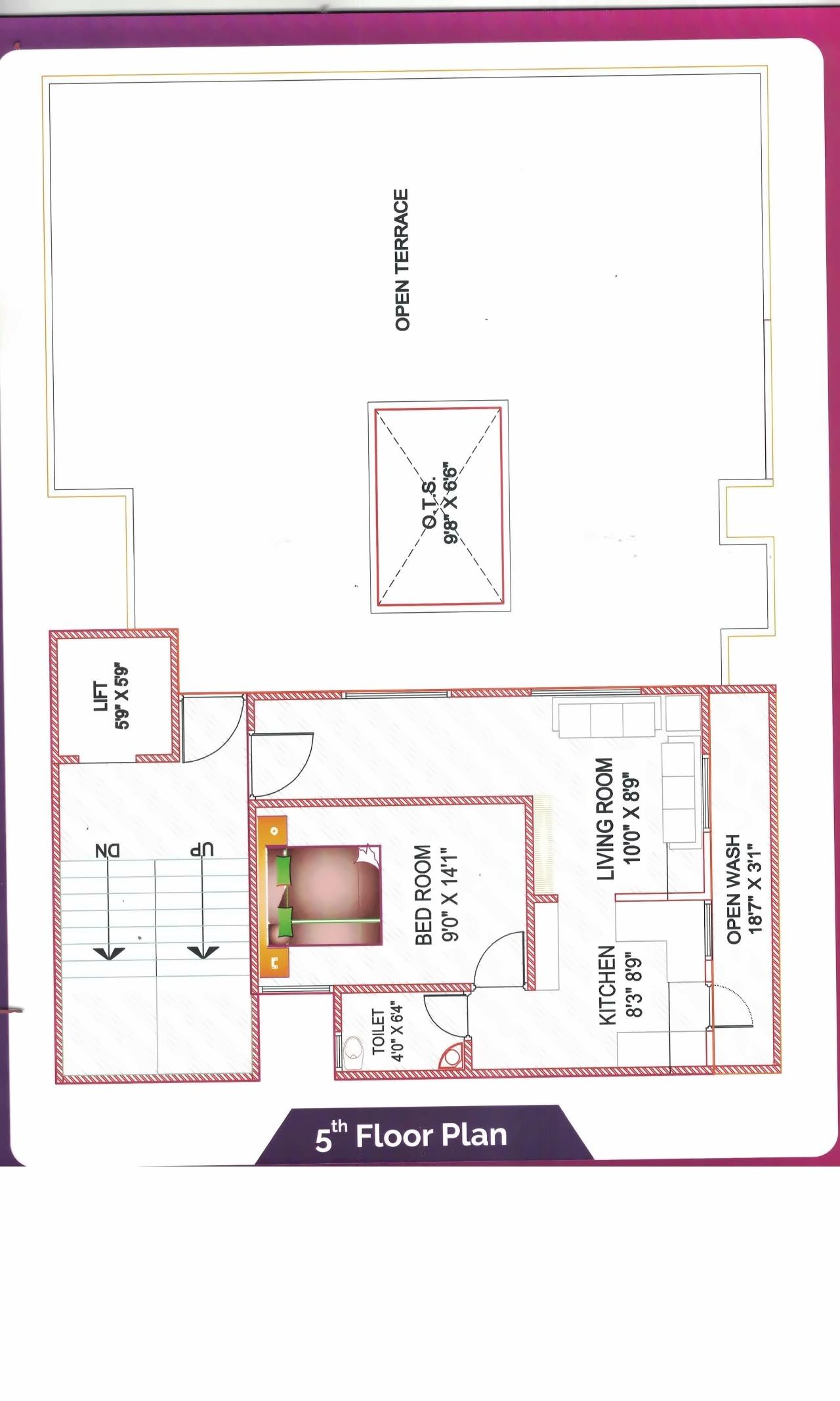 Layout of real estate project Shubham Avenue located at Kasba, Vadodara, Gujarat