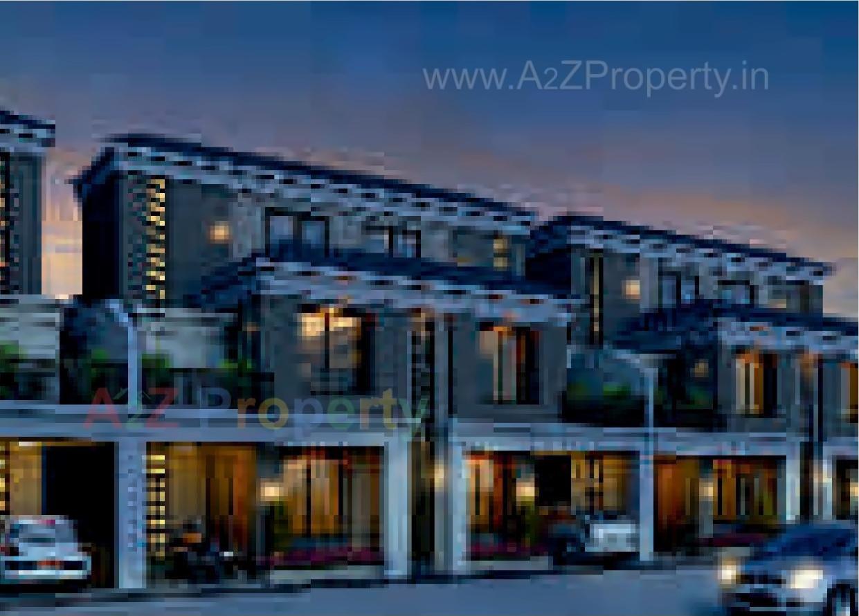 3D Elevation of real estate project Shubham Bunglows located at Padra, Vadodara, Gujarat