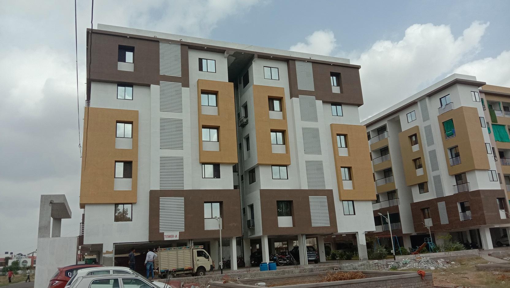 164492_const of real estate project Shubham Heights located at Gorti, Vadodara, Gujarat