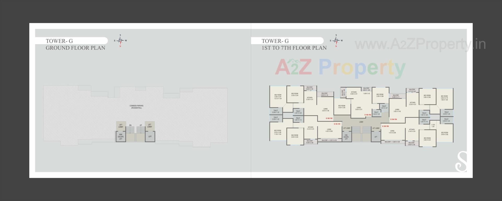 Layout of real estate project Shubham Resicom located at Vadodara, Vadodara, Gujarat